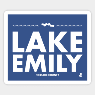 Portage County, Wisconsin - Lake Emily Magnet